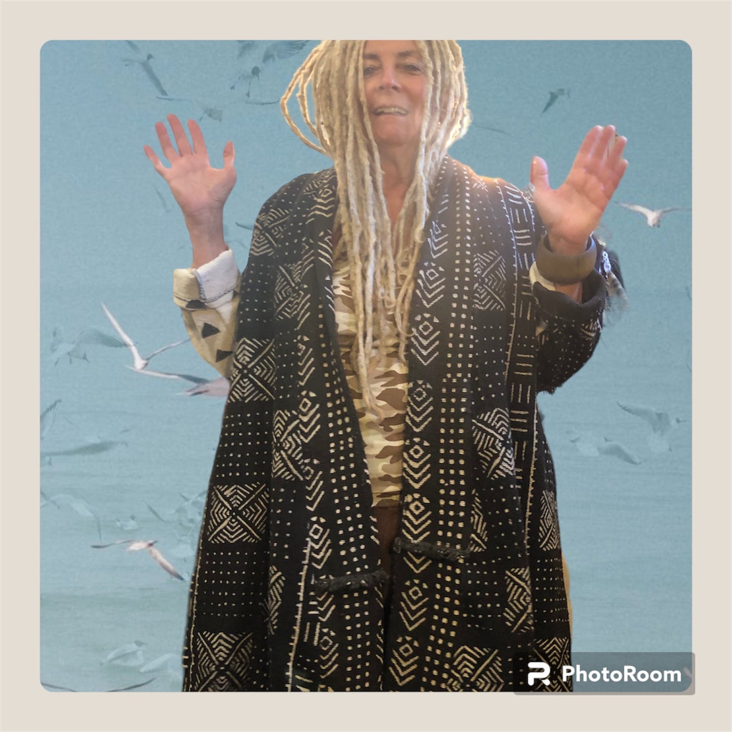 MUDCLOTH VOGUE COAT