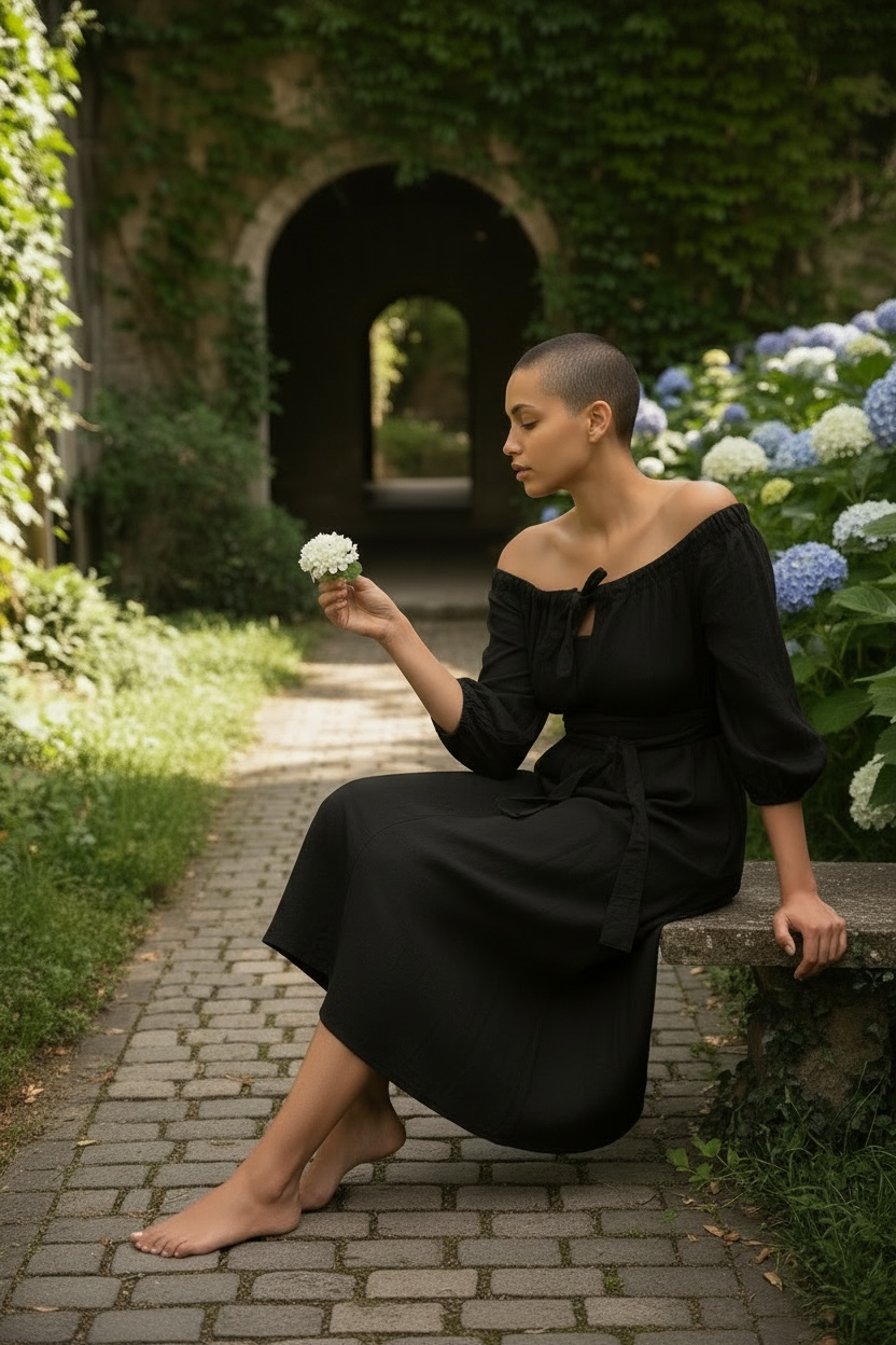 ROMPER WITH SLEEVES  black, cream